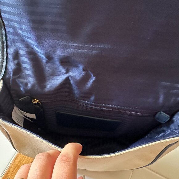 J. Crew Large Classic Saddle Bag - Picture 2 of 7